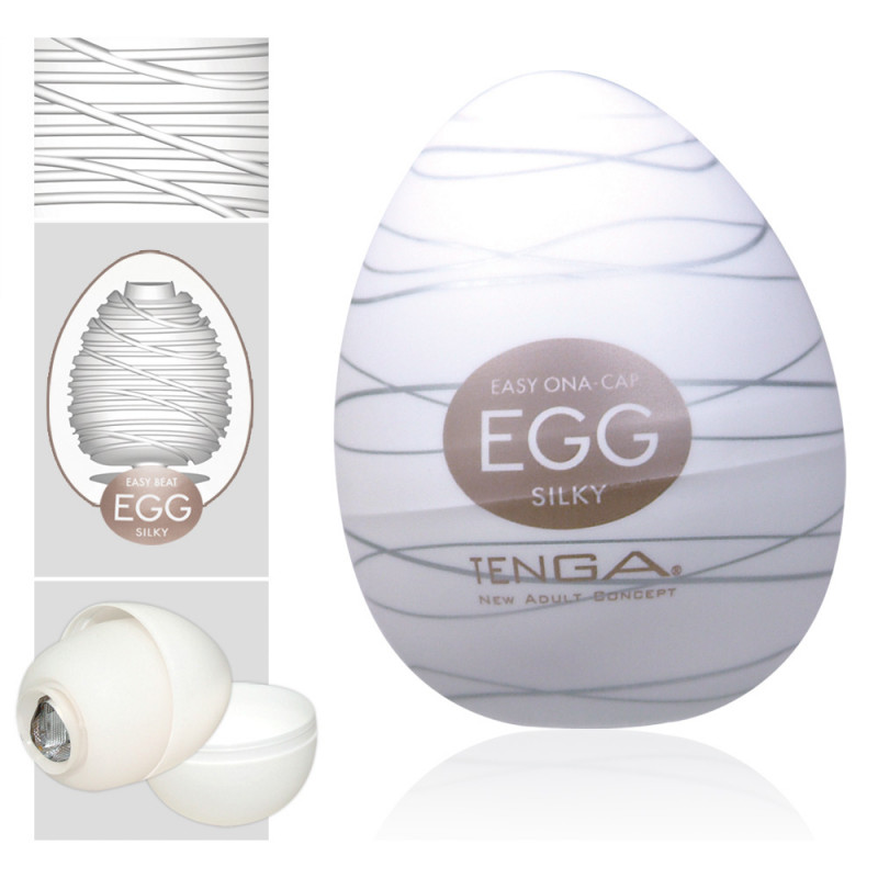 Мастурбатор Tenga Egg Spider EGG-003/E21517 - Tenga - Не анатомические мастурбаторы - Купить