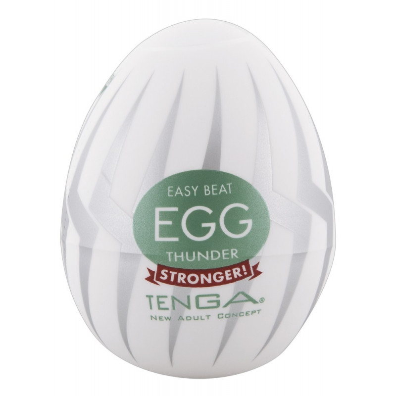 Мастурбатор Tenga Egg Hard-Boiled Thunder EGG-007 - Tenga - Не анатомические мастурбаторы - Купить