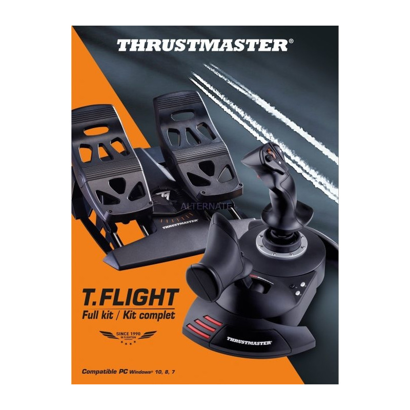 Thrustmaster T Flight Full Kit Set Black T Flight Hotas X T Flight