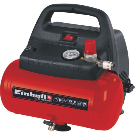 Einhell Compressor TC AC 190 6 8 OF Red Black Compressors