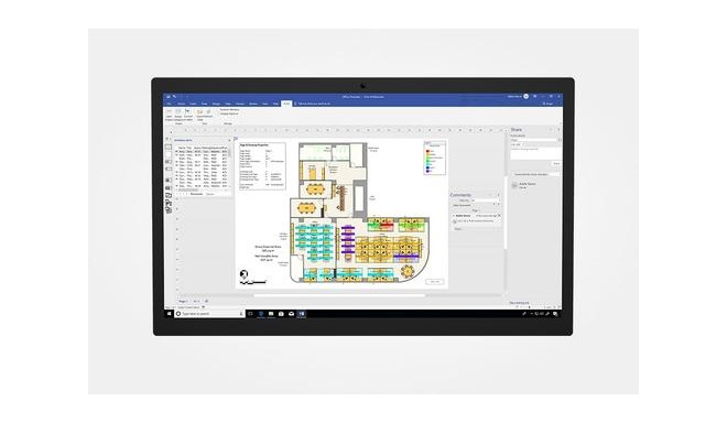 Microsoft Visio Standard 2021 Public Key Certificate PKC 1 License S