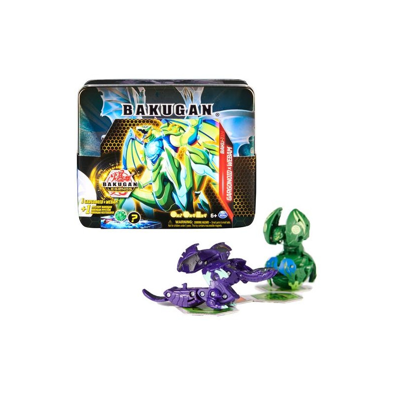 Bakugan Legends Baku Tin Gargonoid X Webam Exclusive Mystery Core