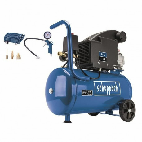 Air Compressor Scheppach HC24 8S Horizontal 750 W 8 Bar 24 L