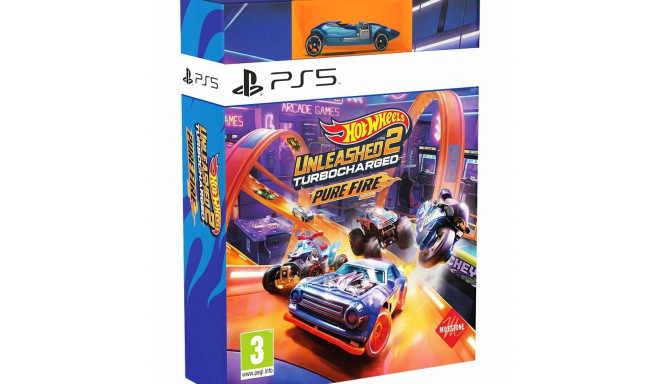 Playstation Video Game Milestone Hot Wheels Unleashed Turbocharged