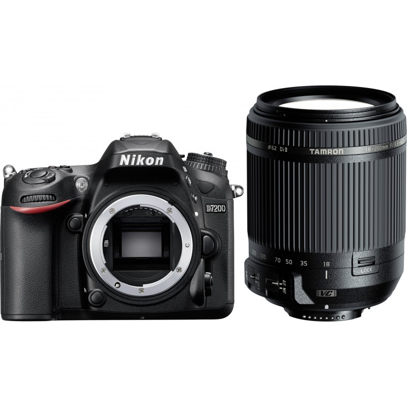 Nikon D7200 + Tamron 18-200мм VC