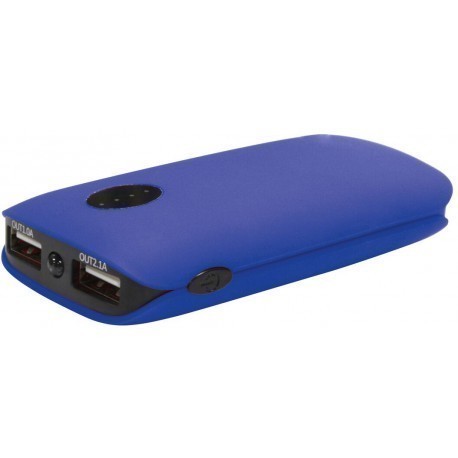 Platinet akupank 5000mAh 2xUSB, sinine (42412)