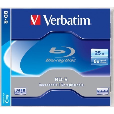 Verbatim BD-R 25GB 6x karbis