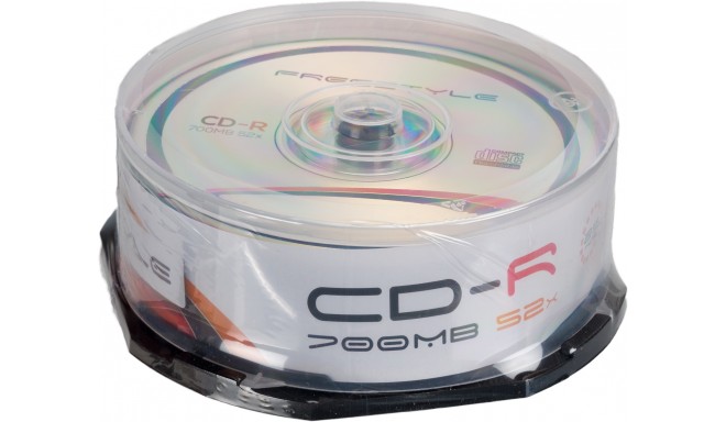 Omega Freestyle CD-R 700MB 52x 25pcs spindle