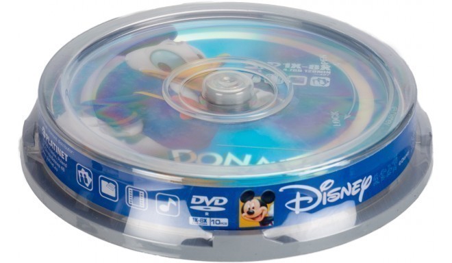 Disney DVD-R 4.7GB 8x Donald 10pcs spindle