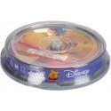 Disney DVD-R 4.7GB 8x The Pooh 10 gb. spindle iepakojumā
