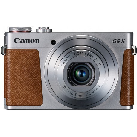 Canon PowerShot G9 X, hõbedane/pruun