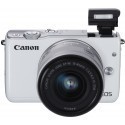 Canon EOS M10 + 15-45mm IS STM Kit, valge