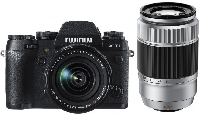 Fujifilm X-T1 + 18-55mm Kit + XC 50-230mm, must
