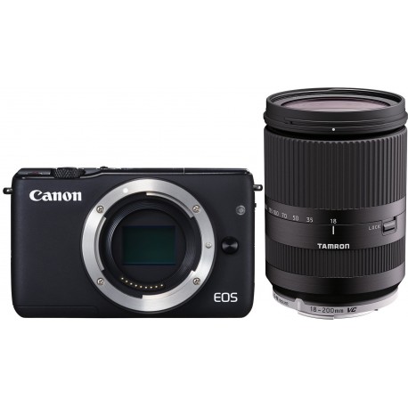 Canon EOS M10 + Tamron 18-200mm VC, must
