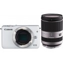 Canon EOS M10 + Tamron 18-200mm VC, white