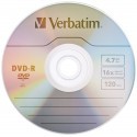 Verbatim DVD-R Matt Silver 4,7GB 16x taaspakendatud