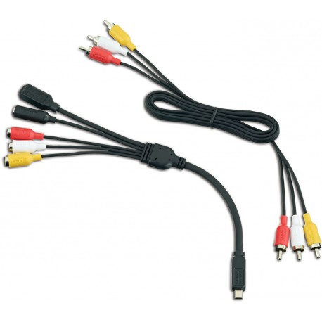 GoPro Combo kaabel RCA+3,5mm+USB