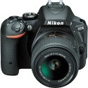 Nikon D5500 + 18-55 VR II + 55-300 VR Kit, black