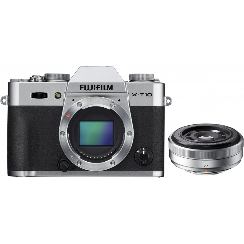 Fujifilm X-T10 + 27mm f/2.8, hõbedane