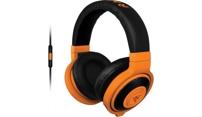 Razer gaming headset Kraken Mobile, orange