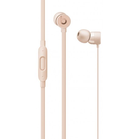 Beats austiņas + mikrofons urBeats3 Lightning, matēti zeltītas