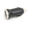 Omega auto vooluadapter USB 1A, must (42019)