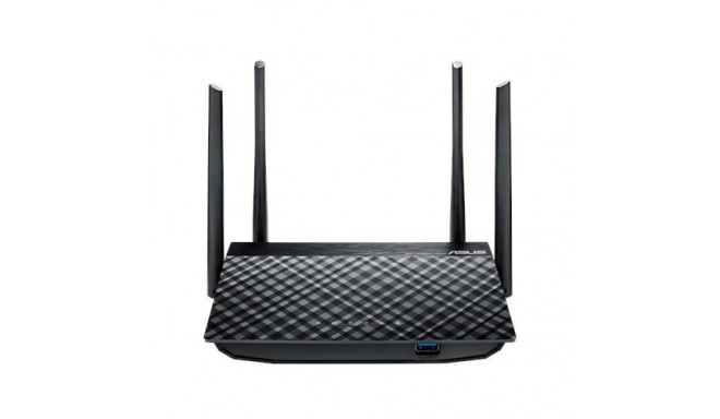 Wireless Router|ASUS|Wireless Router|1267 Mbps|IEEE 802.11ac|USB 3.0|1 WAN|4x10/100/1000M|Number of 