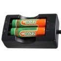 Laadija 2x18650 battery charger, 4,2V, 2x0,6A