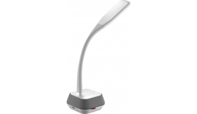 Platinet настольная лампа с колонкой & USB зарядка PDLM6U 18W (44126)