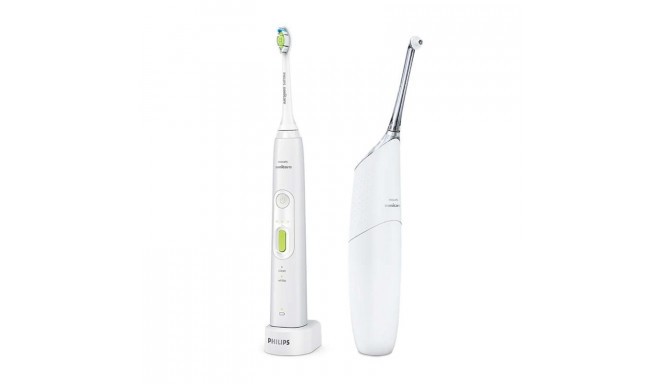 Elektriline hambahari Philips Healthy White + hambavahede puhastaja AirFloss Ultra