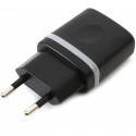 Omega USB charger 1000mA, black (43137)