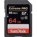 Sandisk memory card SDXC 64GB Extreme Pro 95MB/s