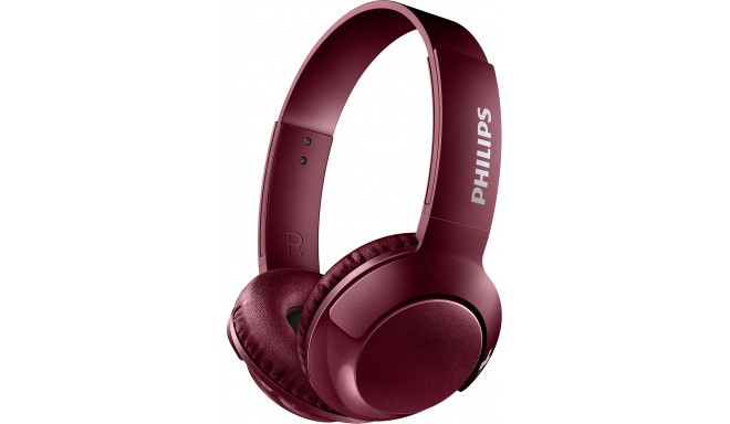 Philips kõrvaklapid + mikrofon SHB3075RD, punane
