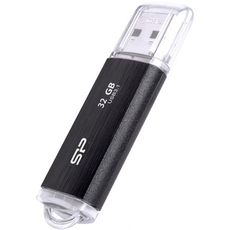Silicon Power zibatmiņa 32GB Blaze B02 USB 3.1, melna
