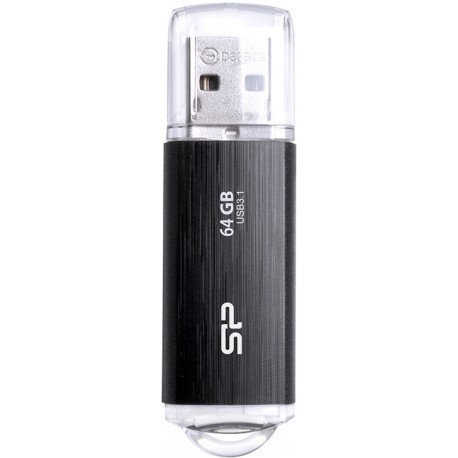 Silicon Power flash drive 64GB Blaze B02 USB 3.2, black