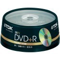 TDK DVD+R 8,5GB 8x 25pcs spindle