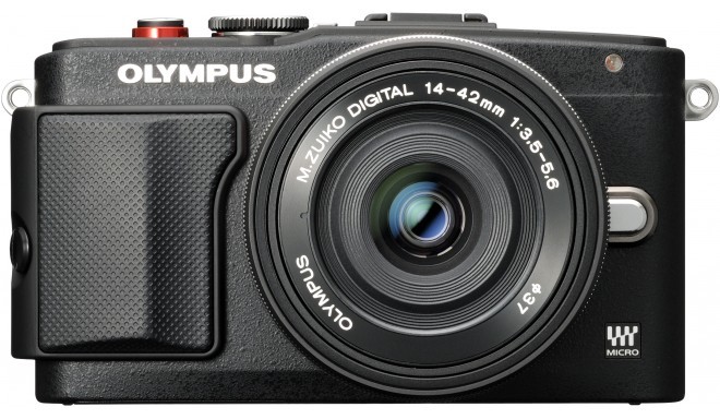 Olympus PEN Lite E-PL6 + 14-42mm EZ + 8GB memory card Kit, black