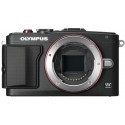 Olympus PEN Lite E-PL6 + 14-42mm EZ + 8GB mälukaart Kit, must