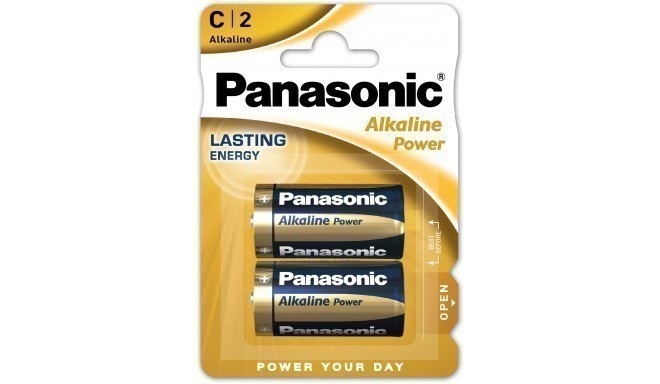 Panasonic Alkaline Power battery LR14APB/2BP