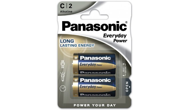 Panasonic Everyday Power батарейки LR14EPS/2B