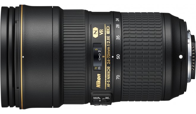 Nikon AF-S Nikkor 24-70mm f/2.8E ED VR objektiiv
