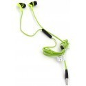 Omega Freestyle kõrvaklapid + mikrofon FH1012, roheline