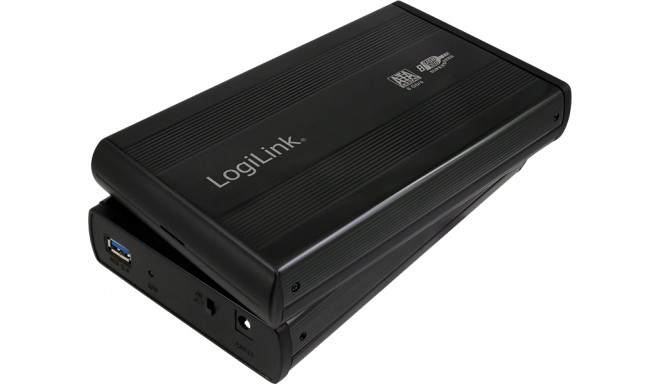 Logilink HDD korpuss 3.5" SATA USB 3.0, melns (UA0107)