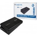 Logilink kõvakettaümbris 3,5" SATA USB 3.0, must (UA0107)