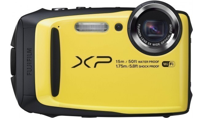 Fujifilm FinePix XP90, yellow - Compact cameras - Nordic Digital