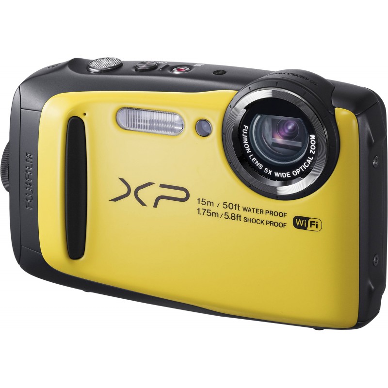 Fujifilm FinePix XP90, yellow - Compact cameras - Nordic Digital