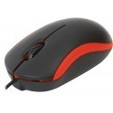 Omega mouse OM-07 Optical V2, red
