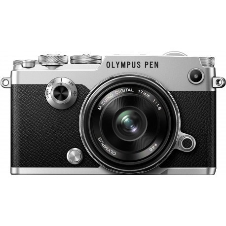 Olympus PEN-F + 17mm Kit, hõbe/must