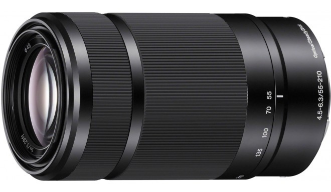 Sony E 55-210mm f/4.5-6.3 OSS, black