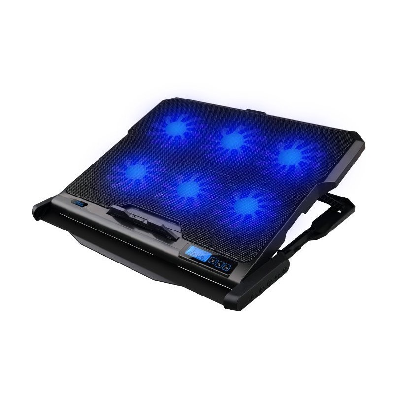 Omega laptop cooler pad Coolwave, black Notebook cooler stands